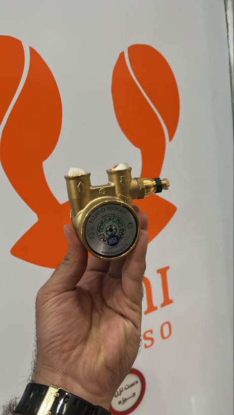 هد پمپ اسپرسوساز صنعتی FLUID -O-TECH s,r.l ایتالیایی