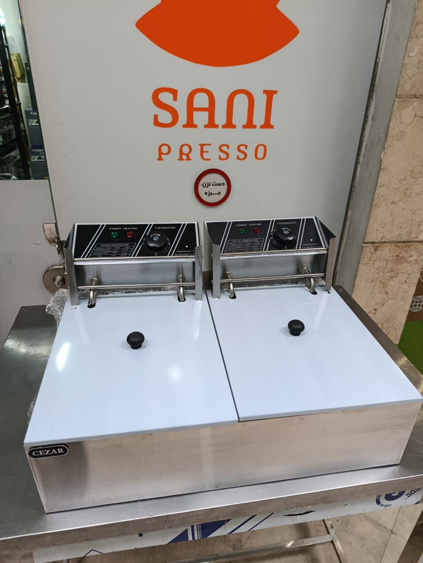 سرخ کن برقی دو لگن اسمارت CEZAR مدل FY-82