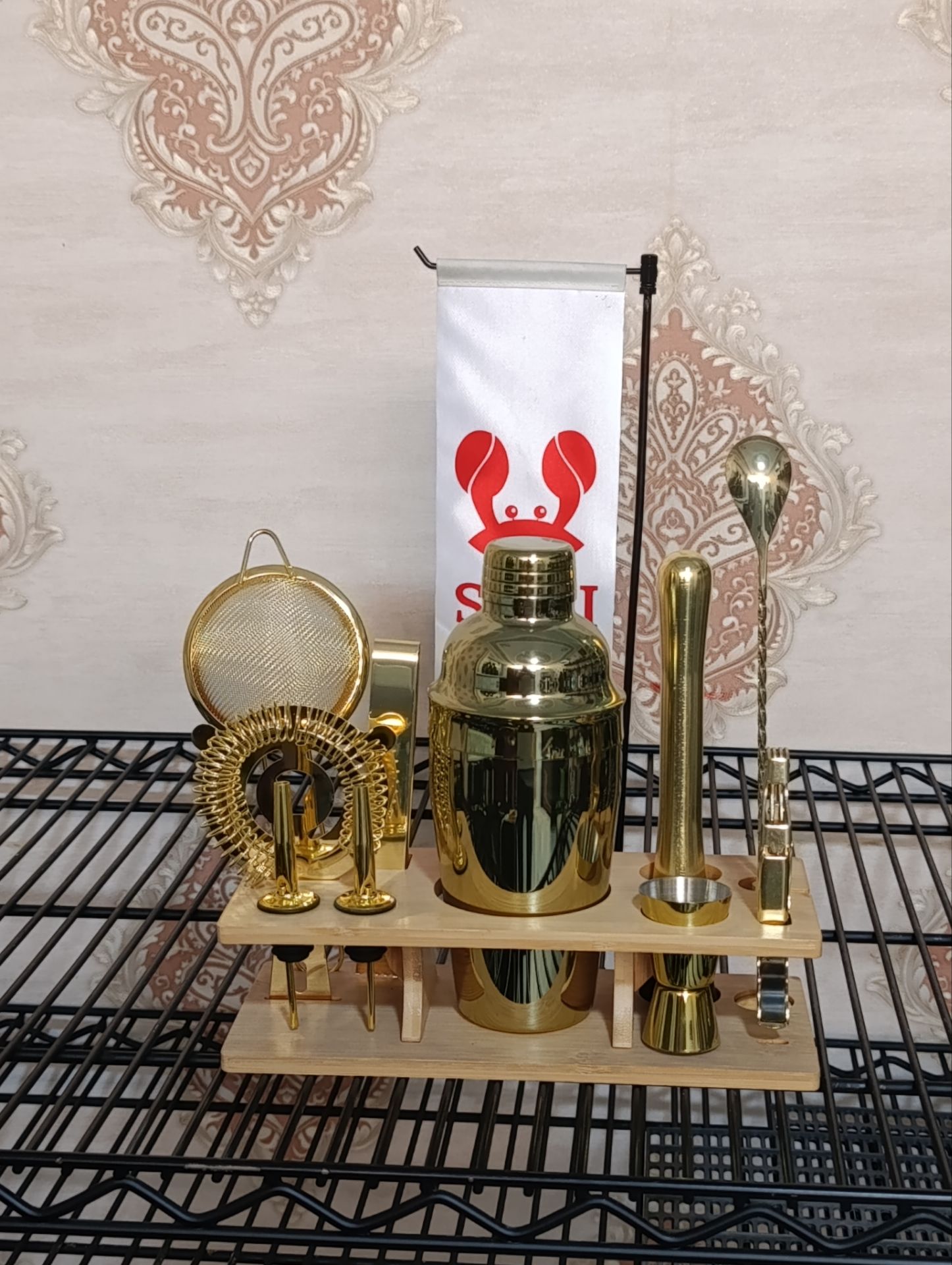 ست بار سرد 11 تیکه طلایی